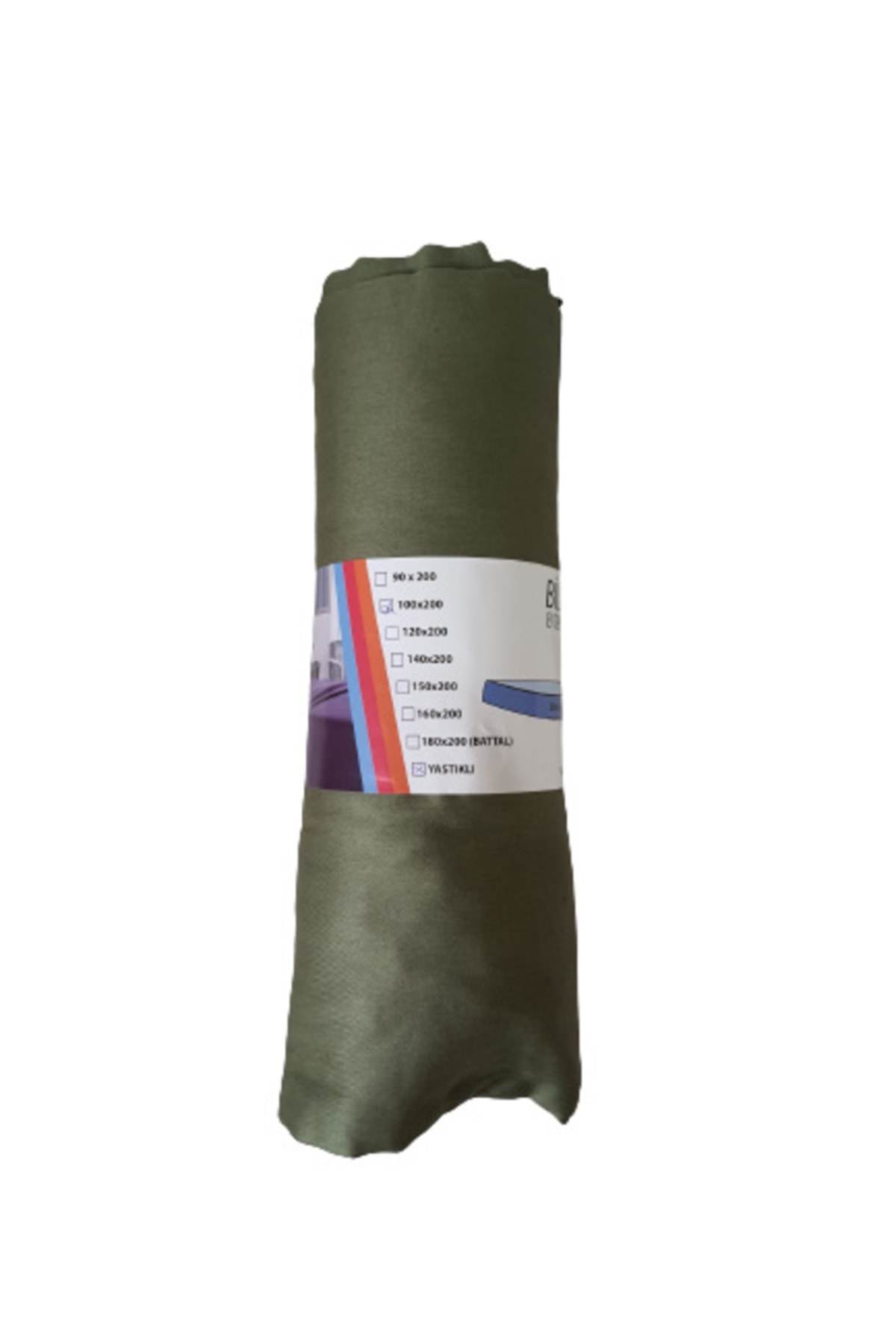 Çarşaf Pamuk Saten 100*200 +1 Adet 50*70 Set Fited Lastikli