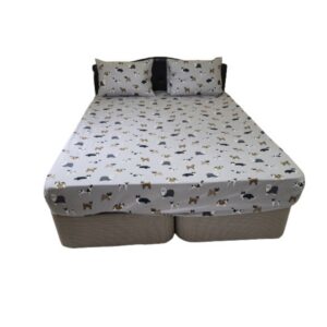 Lastikli Çarşaf Flanel 160*200 2 Adet 50*70 Set Pamuk 160*200+yastık Kılıf