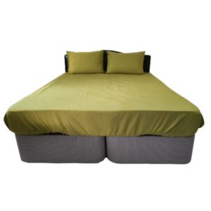 Lastikli Çarşaf Pamuk Saten 160*200 +2 Adet 50*70 Set