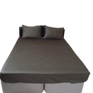 Lastikli Çarşaf Pamuk Saten 160*200 cm +2 Adet 50*70 cm Set
